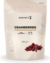 Body & Fit Superfoods - Pure Cranberries / Cranberry - 500 gram