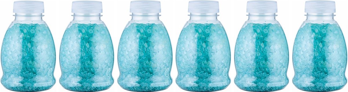 Goedkoopste Claudius Badzout Hamam - 375 gram - Fles met transparante dop - Set van 6 stuks