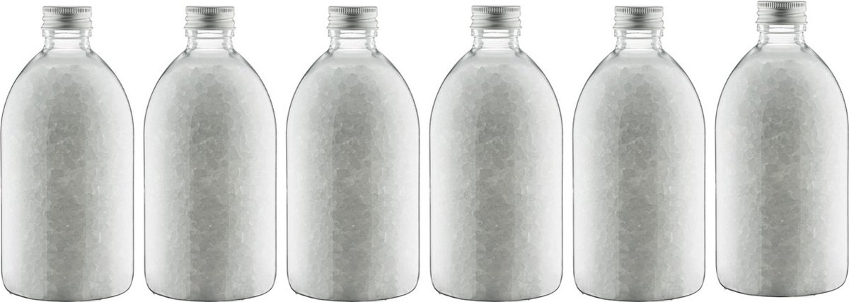Goedkoopste Claudius Badzout No Scent No Colour - 600 gram met aluminium deksel - set van 6 stuks