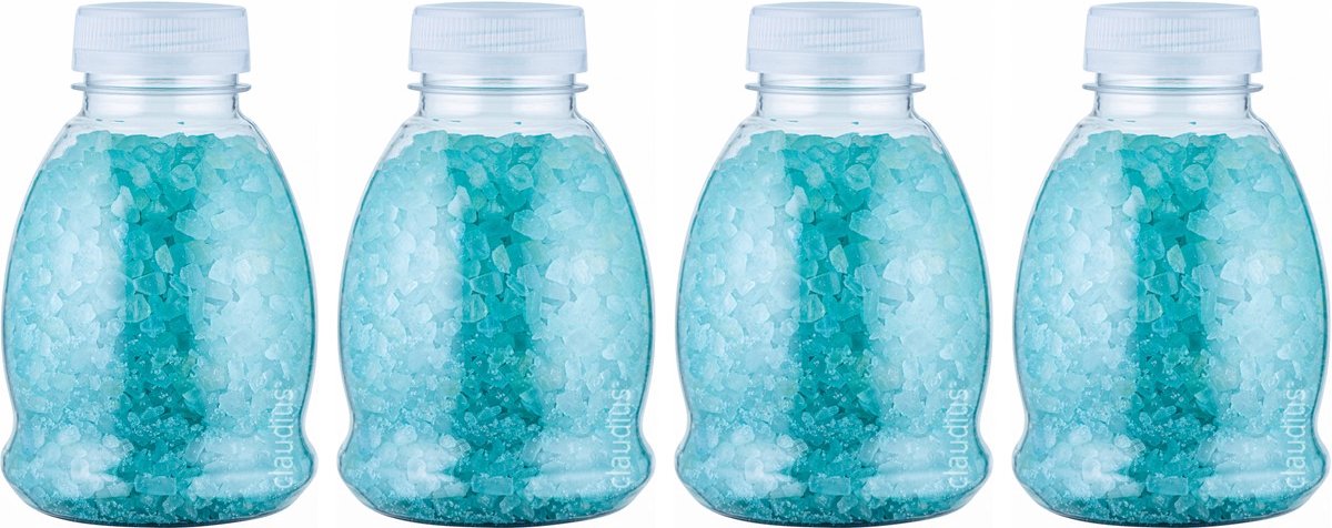 Goedkoopste Claudius Badzout Hamam - 375 gram - Fles met transparante dop - Set van 4 stuks