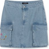 Refined Department Denim skirt JISEL Light blue - Maat M