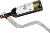 Vinata Mera wijnrek - RVS - 1 fles - wijnfleshouder - wijnfles houder - wijnstandaard - wijnfleshouder metaal - flessenhouder - wijnhouder - wijnrekken