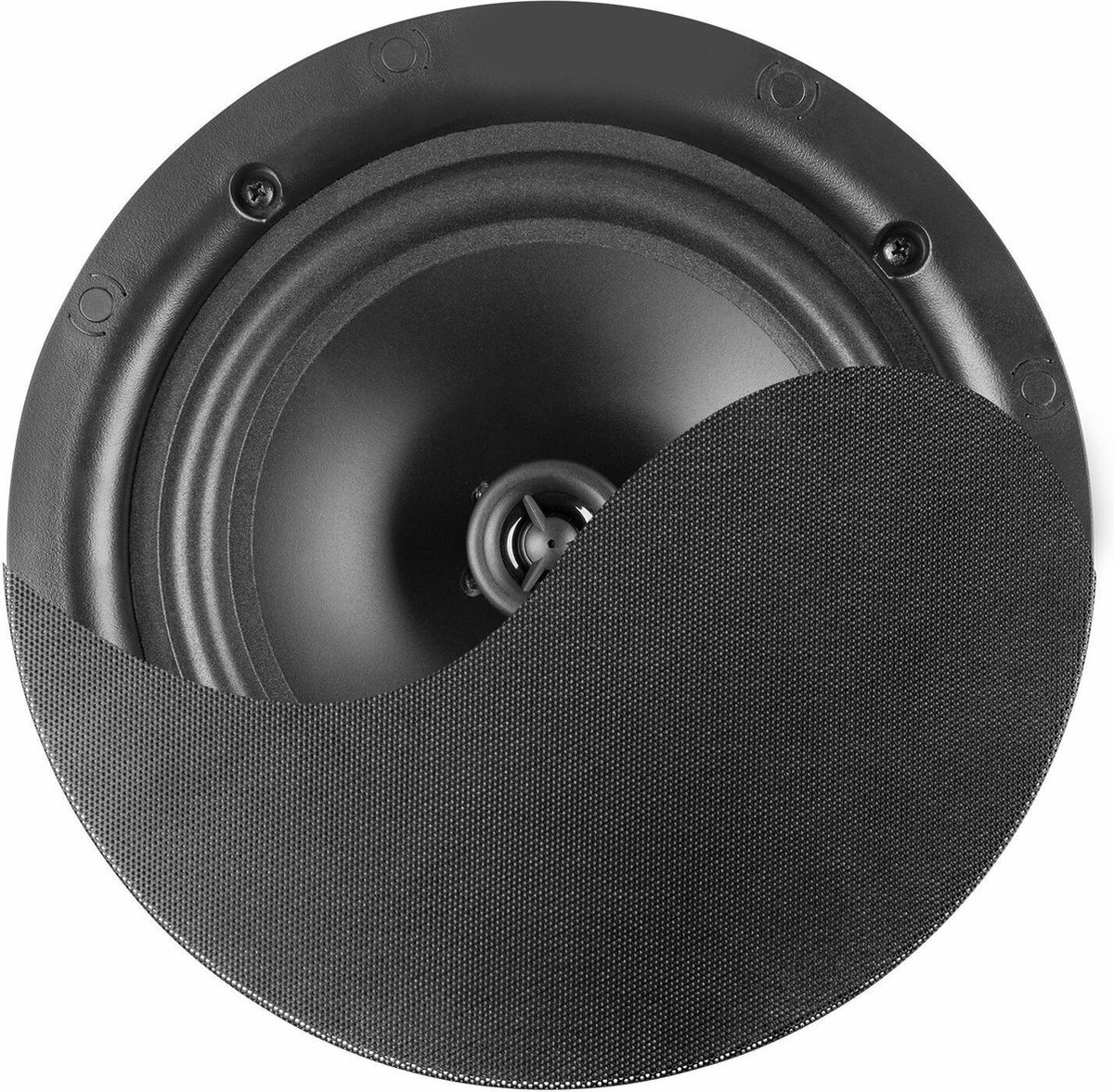 Geluidsinstallatie met Bluetooth, 4x zwarte inbouw speaker en 100v versterker van Power Dynamics thumbnail 2