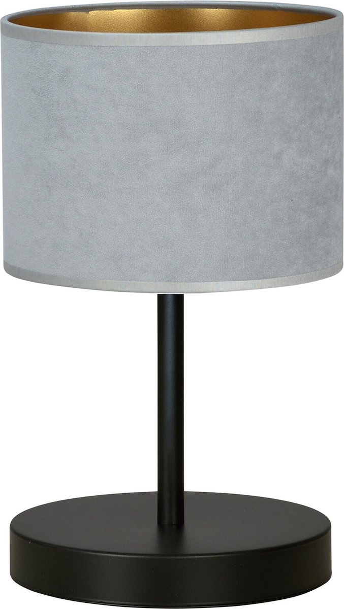 Emibig Bornholm tafellamp grijs 1x E27 - Perfecte sfeerverlichting voor elk interieur
