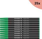 25x Rollerrefill Schneider Topball 850 groen
