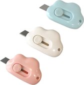 Mini stanleymes - Pakket opener - Post open - hobby mes - Hobbymesjes - 3 stuks - klein gebruiksmes - mini-gebruiksmes - draagbare mini-cutter
