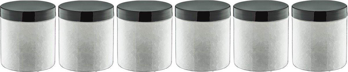 Goedkoopste Claudius Badzout No Scent No Colour - 300 gram - Pot met zwarte deksel (Geurloos) - set van 6 stuks
