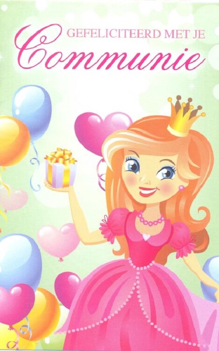Wenskaart Gefeliciteerd met je Communie - D14712 - Gratis verzonden