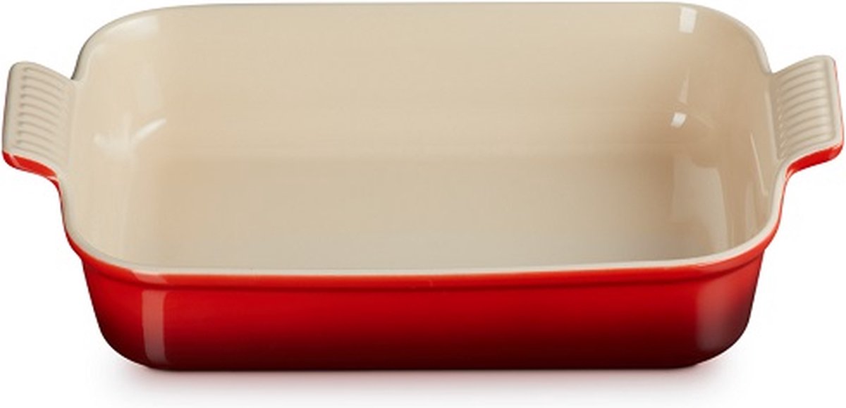 Le Creuset Ovenschaal Heritage Kersenrood 32 x 24 x 7.5 cm