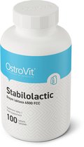 Supplementen - Lactase enzyme - Voor lactose-intolerantie* - melk-intolerantie* - | Stabilolactic - 100 tabs - OstroVit