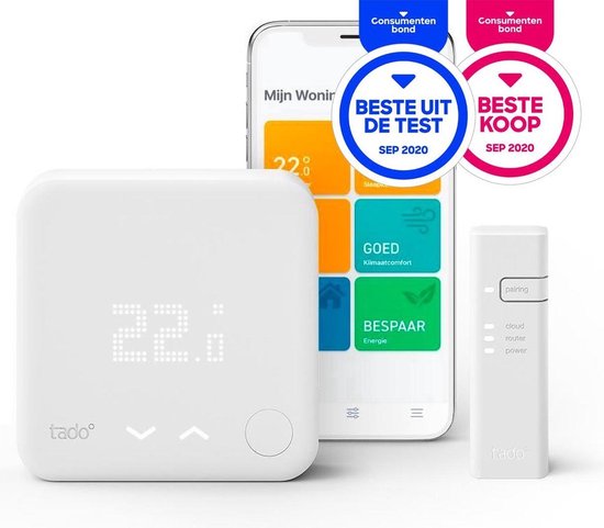 tado° Slimme Thermostaat V3+ Starterskit - Bedrade