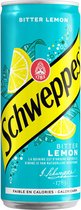 Schweppes Bitter Lemon 4 multipacks x 6 blikjes x 33 cl