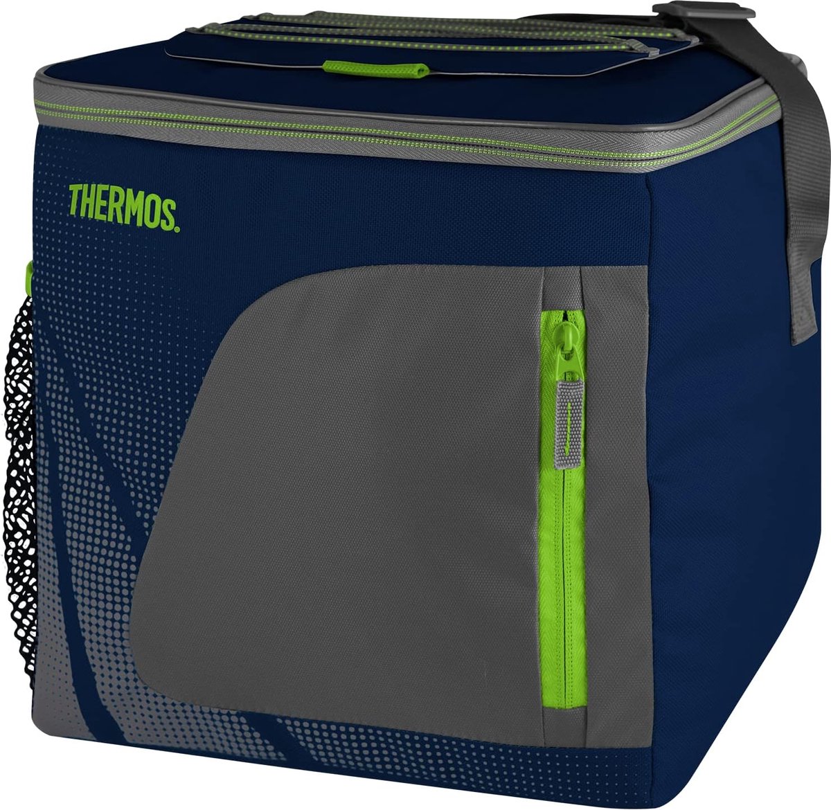 Koeltas Radiance medium 15 liter - geïsoleerde boodschappentas van polyester, blauw 21,6 x 29,2 x 25,4 cm - opvouwbare isoleertas voor sport, picknick, kantoor, auto of vakantie - 4081.252.150