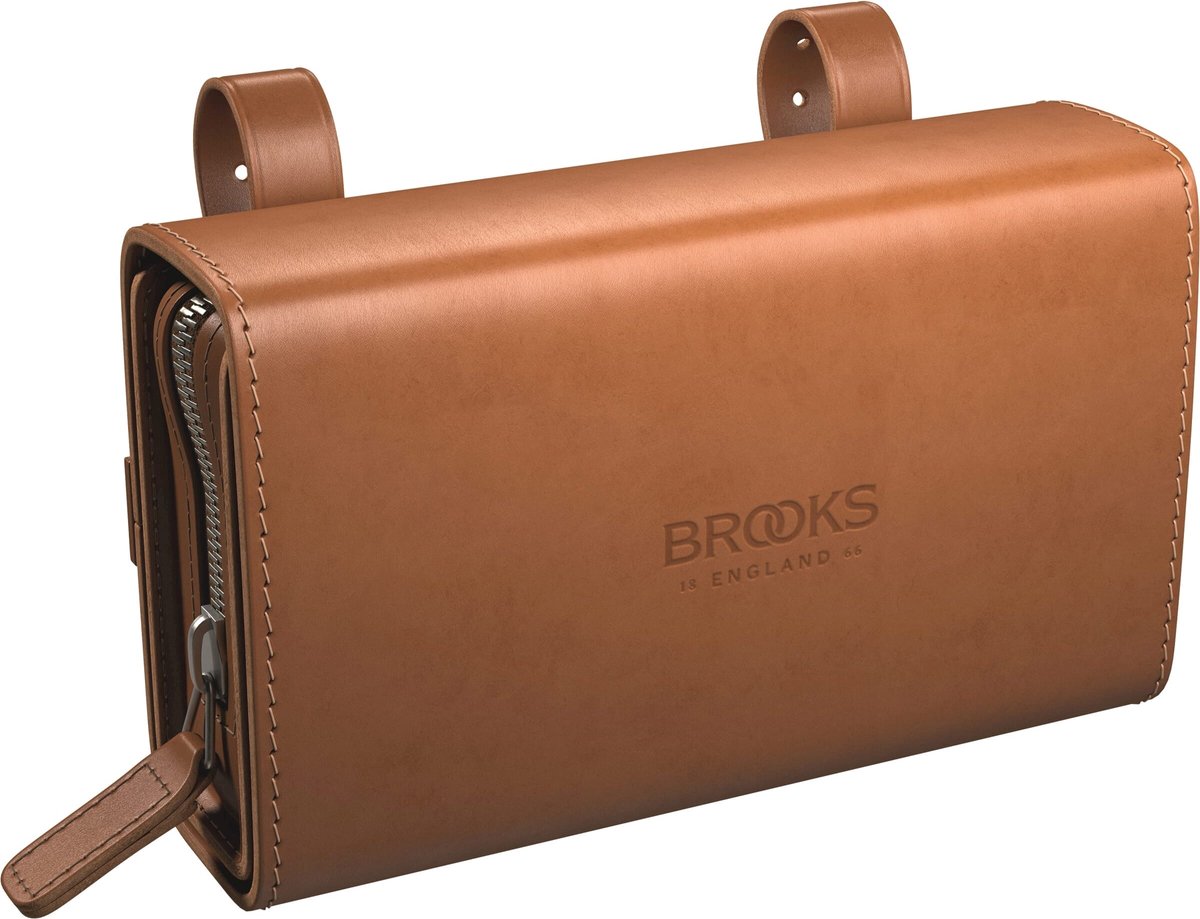 Brooks Zadeltas D-Shaped 1L honey