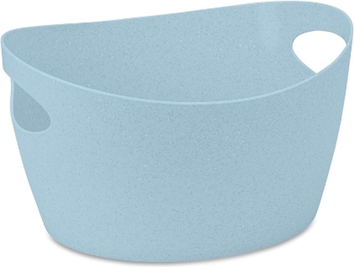 Goedkoopste Wasmand, Opbergmand, 1.5 L, Organic Recycled, Natuur Bloemen Blauw - Koziol | Bottichelli S