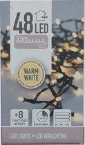 Kerstverlichting op batterijen - 48 LEDs - 3.5 meter - Warm Wit Licht