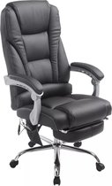 Bol.com In And OutdoorMatch Bureaustoel Zico - Massagefunctie - Zwart - Kunstleer - Ergonomische bureaustoel - Op wielen - Burea... aanbieding
