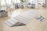 Flycarpets Omkeerbaar Vloerkleed - Bahamas - Linen - 80x150 cm