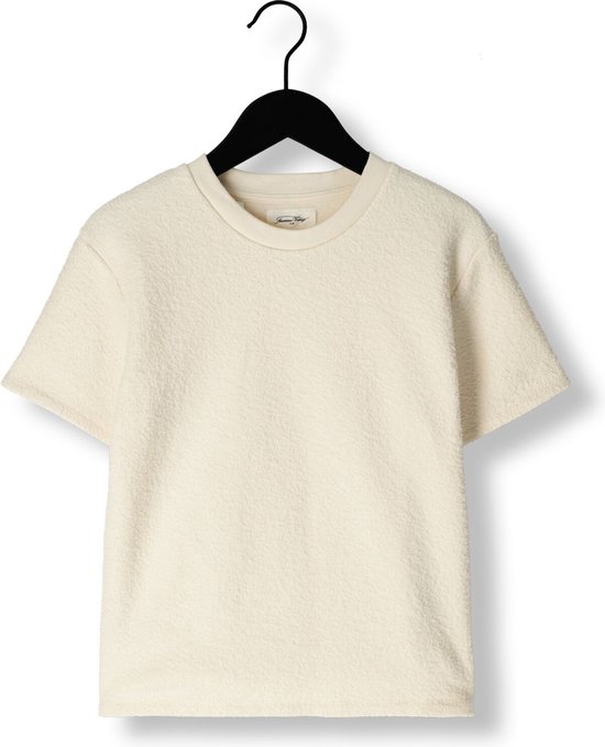 AMERICAN VINTAGE Bobypark Tee Polo's & T-shirts Kids - Polo shirt - Ecru - Maat 110