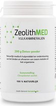 ZeolithMED Vulkaanmineralen Detox-poeder 200g - 100% Natuurlijk Medisch Hulpmiddel voor Effectieve Zware Metalen Detox | CE0477 Goedgekeurd | Vermindert Vermoeidheid en Hoofdpijn | Europees Gecontroleerd