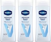 Vaseline Advanced Repair Bodylotion - 3 x 400 ml