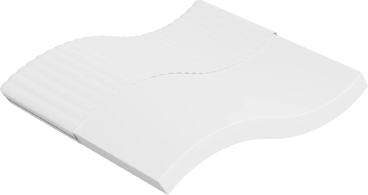 vidaXL - Schuimmatras - middelzacht - 200x200 - cm