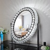 Faseras Hollywood Make Up Spiegel LED - Ophangbaar - Wit - 40x50cm