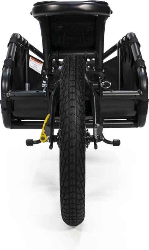 Burley Coho XC Fietskar - Fietsaanhanger - Bikepacking - Inklapbaar - Verstelbaar - Zwart van Burley — afbeelding 3