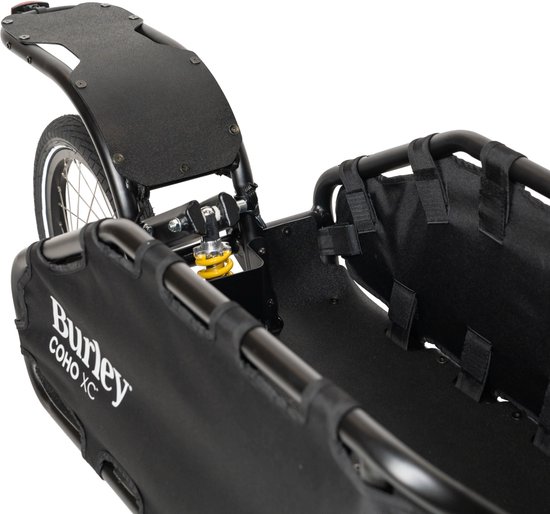 Burley Coho XC Fietskar - Fietsaanhanger - Bikepacking - Inklapbaar - Verstelbaar - Zwart van Burley — afbeelding 4