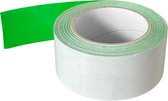 Kortpack - Dubbelzijdige High/Low tack tape - 50mm x 25mtr - Groene kleur - 1 Rol per verpakking - Hotmelt belijming - (020.0151)