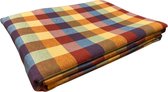 Nappe Rainbow 140 x 250 (sans repassage) - style vintage - tartan - à carreaux