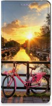 Telefoon Hoesje Geschikt voor Xiaomi Redmi Note 13 Pro Plus Bookcase Amsterdamse Grachten