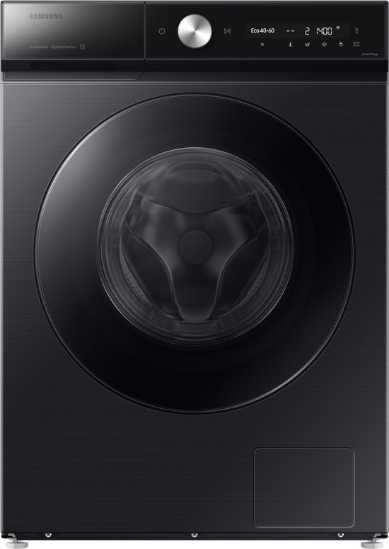 Samsung WW90DB8U95GBU3 - Lave-linge - Etiquette A - 9Kg - Zwart - AI wash - Super speed