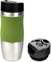 Thermo mokken in 10 kleuren incl. vervangingsdeksel Geïsoleerde mok ca. 400ml Thermo geïsoleerde mok Koffiemok Reismok Reismok BPA-vrij Koffie om te gaan mok