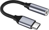 USB-C Naar 3.5 Mm Jack Adapter Kabel USB-C 3.5 Mm Audio Aux Kabel koptelefoon Converter