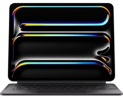 Apple Magic Keyboard Zwart - Toetsenbord en foliobehuizing voor iPad Pro 13‑inch (M4) - met trackpad - backlit - QWERTY - Nederlands - Zwart