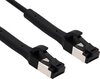 FTP CAT8.1 40 Flexline Gigabit Netwerkkabel - CU - Buigbare connector - 1 meter - Zwart