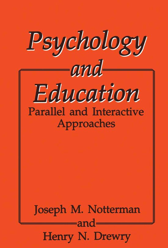 Psychology and Education - cover