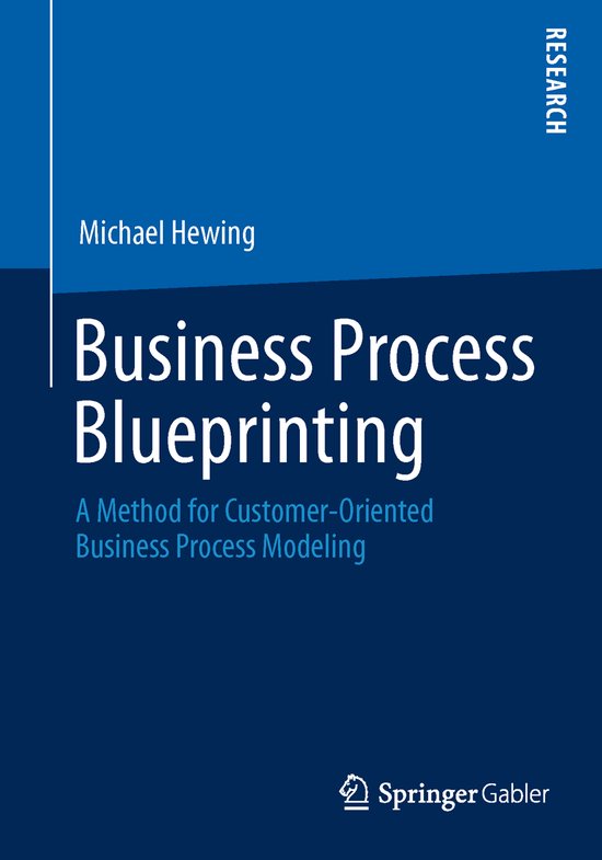 Business Process Blueprinting - cover