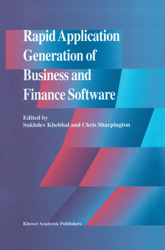 Rapid Application Generation of Business and Finance Softwar ... - cover