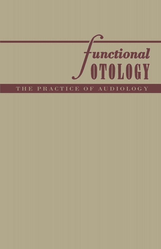 Functional Otology - cover