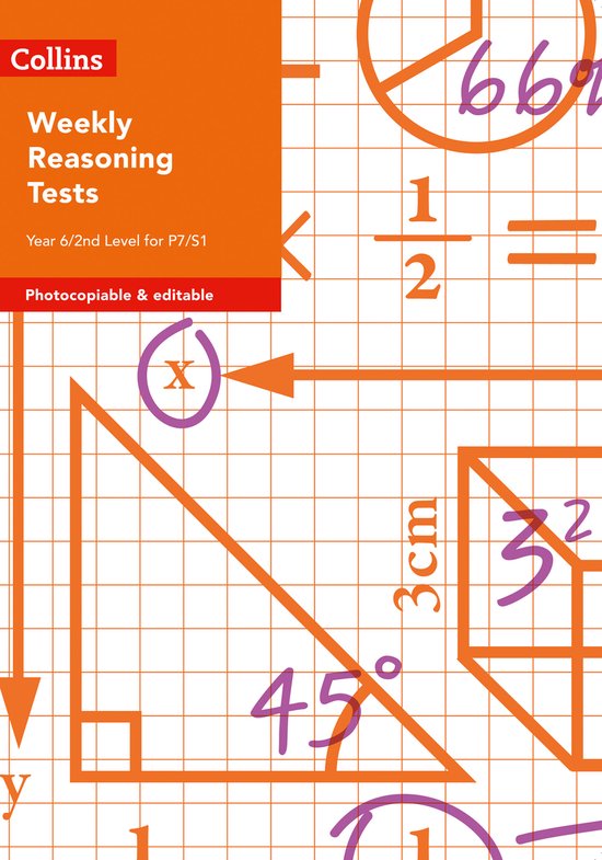 Weekly Reasoning Tests for Year 6  2nd Level for P7S1 Collin ... - cover