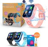 KidWorld Smartwatch Kinderen | Met HD-camera, GPS en 4G Verbinding | 1000 mAh Batterij | Waterdicht | Roze | GPS horloge kind | Kinder smartwatch