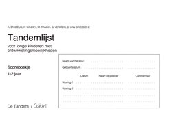 Tandemlijst voor jongeren met ontwikkelingsmoeilijkheden