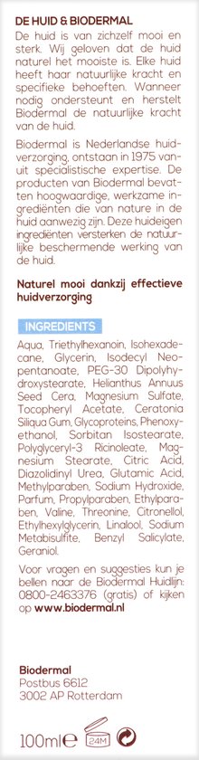 BIODM P-CL-E Cream 100ml NL