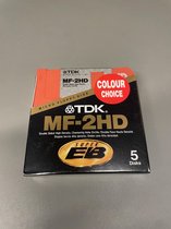 TDK MF-2HD - Micro Floppy Disk - 5 stuks