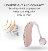 Pro Care Excellent Quality™ Digitaal Intelligent Gehoorapparaat met Geluid Reductie - Oplaadbaar voor achter het oor (AHO) Universeel links of rechts.