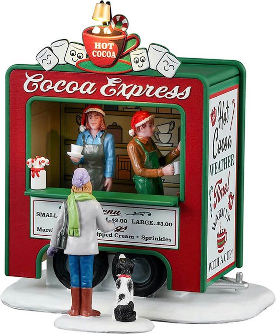 Lemax - Cocoa Express - Set van 2