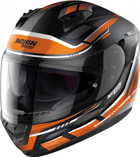 Casque Intégral Nolan N60-6 Lancer 63 Flat Zwart - Taille S - Casque