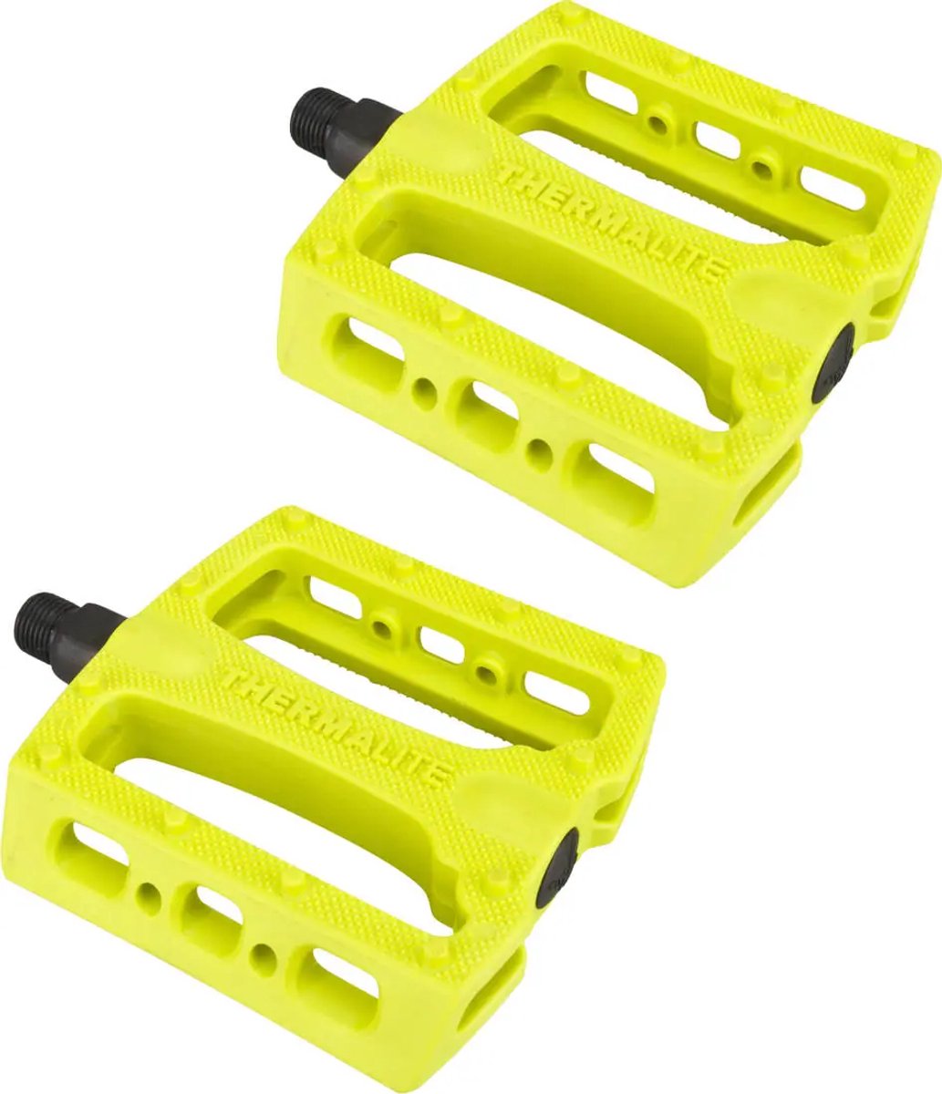 Thermalite 9/16 BMX pedalen Neon Yellow